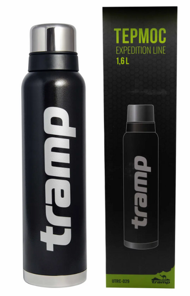 Термос Tramp Expedition Line 1,6 л UTRC-029 Чорний UTRC-029-black фото