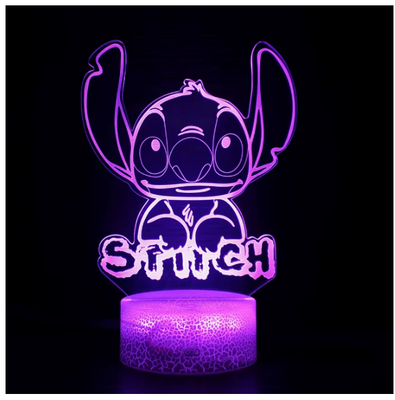 Світильник Стіч (Stitch) 16 кольорів, сенсорний перемикач+пульт дистанційного керування 1112 фото