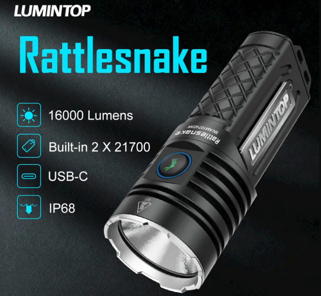Ліхтар Lumintop D5 SFP55 2*21700 16000Lm D5 фото