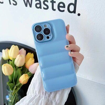 Чохол для телефона Down Jacket Frame for Apple iPhone 13 Pro Max Light Blue DoJacFrameiP13PMLBlue фото