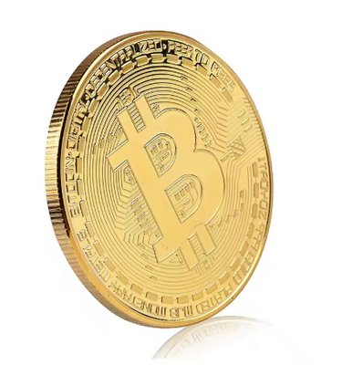 Сувенірна монета Bitcoin 301203 фото