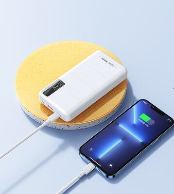 Повербанк Power Bank REMAX 20W+22.5W PD+QC Fast Charging Power Bank 20000mAh RPP-316 White RPP-316 White фото