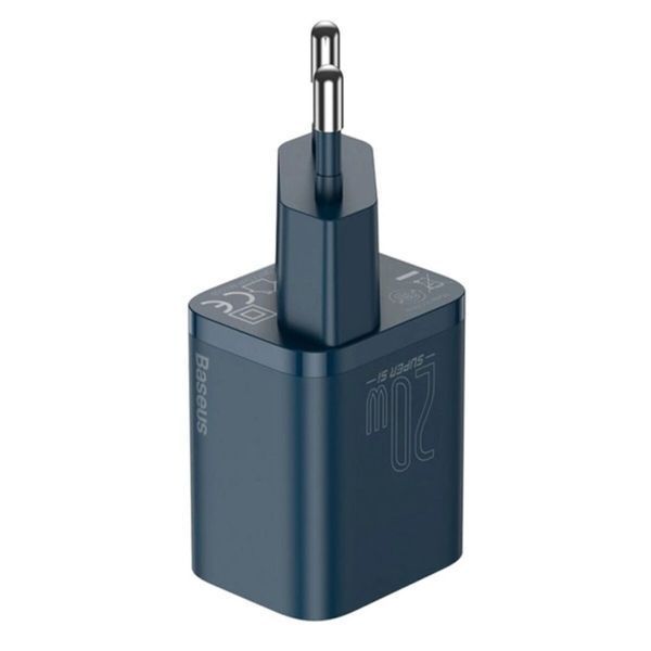 Зарядний пристрій Baseus Super Si Quick Charger 1C 20W EU Blue CCSUP-B03 фото