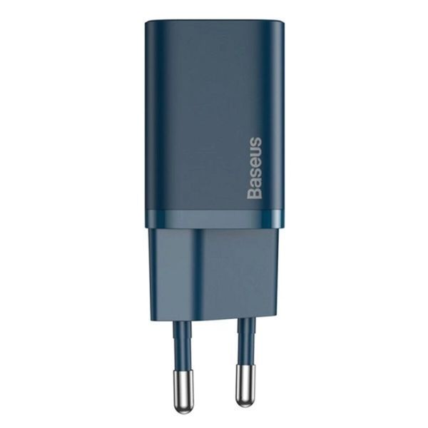 Зарядний пристрій Baseus Super Si Quick Charger 1C 20W EU Blue CCSUP-B03 фото
