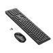Клавиатура+мышь HOCO GM17 Wireless business keyboard and mouse set Black 6931474759481 фото 3