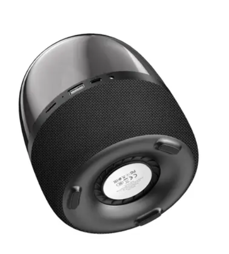 Портативна колонка BOROFONE BP8 Glazed colorful luminous BT speaker Black BP8B фото