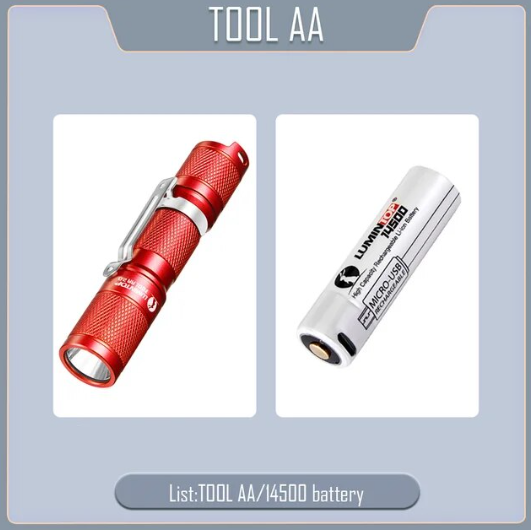 Фонарь Lumintop TOOL AA 3.0 14500 900Lm red TOOL AA 3.0 red фото