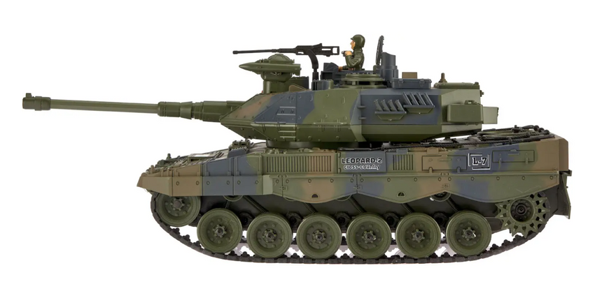 Танк на радіокеруванні ZIPP Toys 789 German Leopard 2A6 1:18 532.00.16 фото