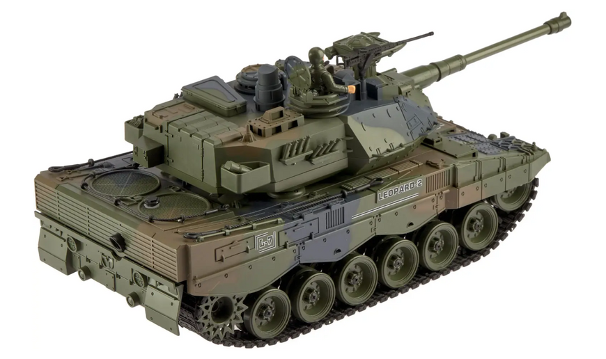 Танк на радіокеруванні ZIPP Toys 789 German Leopard 2A6 1:18 532.00.16 фото