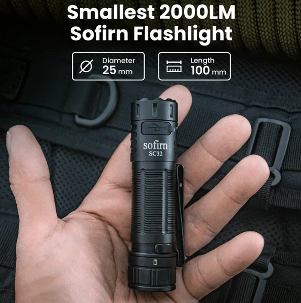 Ліхтар Sofirn SC32 SST-40 18650 2000Lm 6500К SC32 фото
