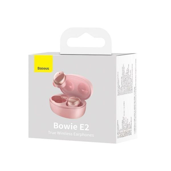Наушники Baseus True Wireless Earphones Bowie E2 Pink NGTW090004 фото
