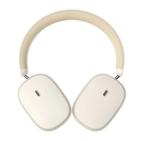 Наушники Baseus Bowie H1 Noise-Cancelling Wireless Headphones Rice White NGTW230002 фото