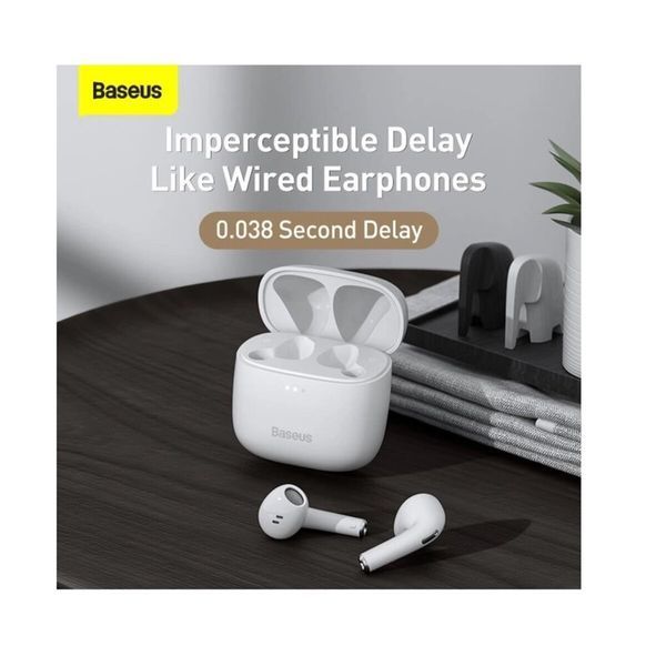 Наушники Baseus True Wireless Earphones Bowie E8 White NGE8-02 фото