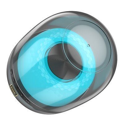 Портативная колонка HOCO BS58 Crystal colorful luminous BT speaker Magic Black Night 6942007600552 фото