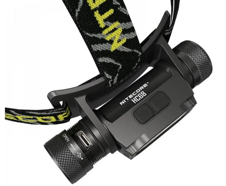 Ліхтар Nitecore HC68 SST-40 18650 2000Lm + червоне світло 6-1462 фото
