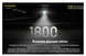 Ліхтар Nitecore HC68 SST-40 18650 2000Lm + червоне світло 6-1462 фото 11