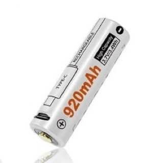 Аккумулятор lumintop 14500 TYPE-C Charging Port 3.7V 920mah, защищенный lumintop 14500 фото