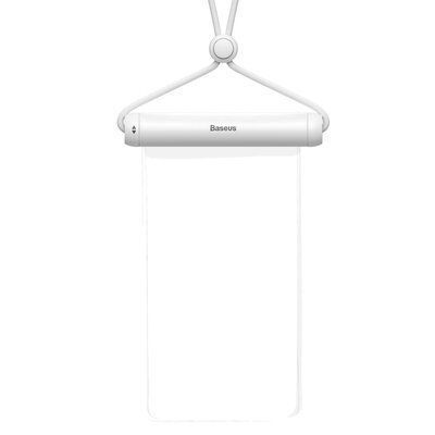 Водонепроникний чохол для мобільного телефону  Baseus Cylinder Slide-cover Waterproof Bag Pro White FMYT000002 фото