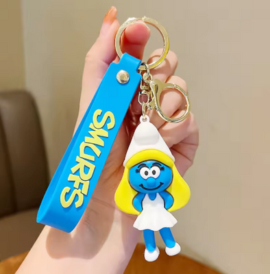 Брелок іграшка Смурфики Смурфетта(Smurfs) 251201 фото