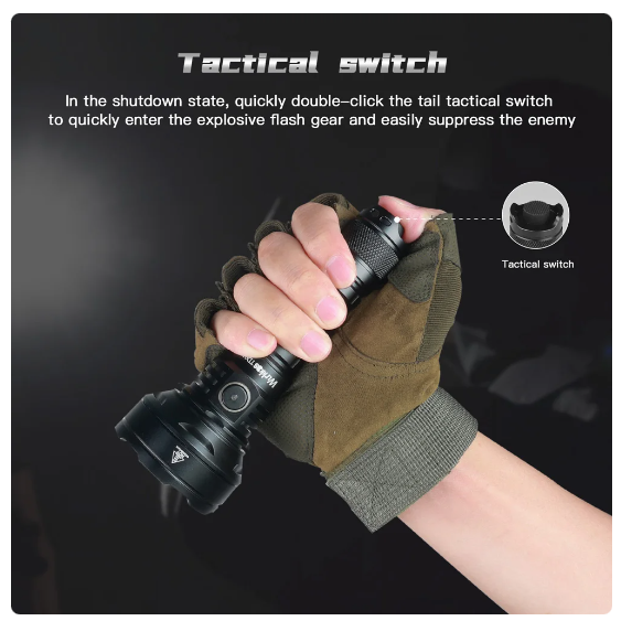 Ліхтар Wurkkos TD01 тактичний SFT40 21700 2200lm 6500К TD01 фото