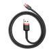 Кабель Baseus Cafule Cable USB For Micro 2.4A 1m Red+Black CAMKLF-B91 фото 2