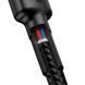 Кабель Baseus Cafule PD2.0 60W flash charging USB Type-C-Type-C (20V 3A)1M Grey+Black CATKLF-GG1 фото 4
