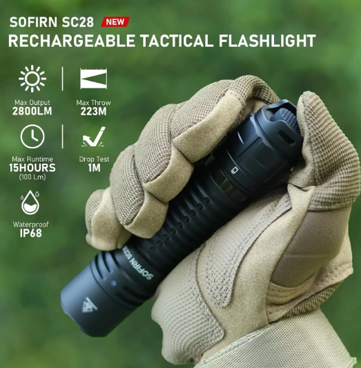 Фонарь Sofirn SC28 XHP50B 21700 2800Lm 6500К SC28 фото