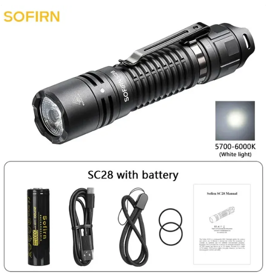 Фонарь Sofirn SC28 XHP50B 21700 2800Lm 6500К SC28 фото