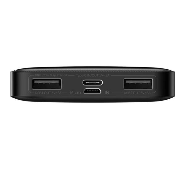 Повербанк Power Bank Baseus Bipow Digital Display Power Bank 10000mAh 15W Black PPBD050001 фото