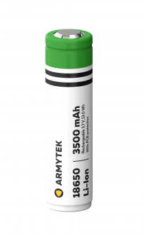 Аккумулятор Armytek 18650 Li-Ion 3500 мАг ARM3500 фото
