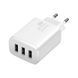 Зарядний пристрій Baseus Compact Charger 3U 17W EU White CCXJ020102 фото 3