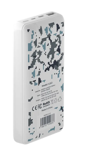 Повербанк Power Bank Mibrand &laquo;4.5.0&raquo; 20000 mAh Snow Leopard MI20K/4.5.0 фото
