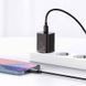 Зарядное устройство Baseus Super Si 1C 20W With Simple Wisdom Data Cable Type-C/iP 1m Black TZCCSUP-B01 фото 3