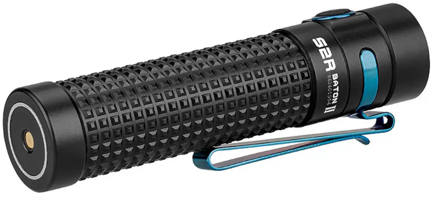 Ліхтар Olight S2R Baton II Black SST40 18650 1150Lm 2370.42.29  фото