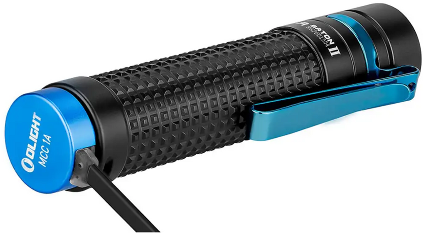 Ліхтар Olight S2R Baton II Black SST40 18650 1150Lm 2370.42.29  фото