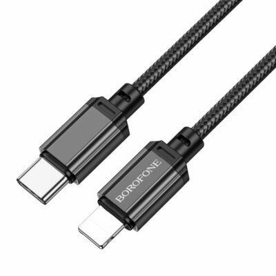 Кабель BOROFONE BX87 Sharp PD charging data cable for iP Black BX87LPB фото
