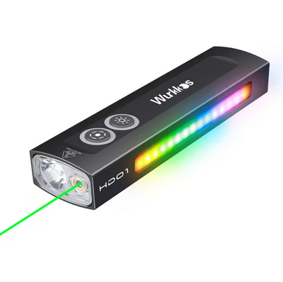 Фонарь Wurkkos HD01 1200lm + зеленый лазер + RGB подсветка HD01 фото