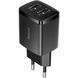 Зарядний пристрій Baseus Compact Charger 2U 10.5W EU Black CCXJ010201 фото 1