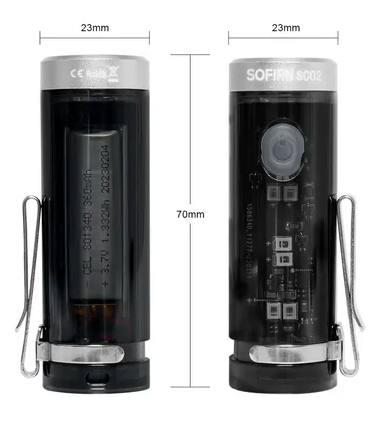 Ліхтар Sofirn SC02 Mini EDC 330lm SC02 фото