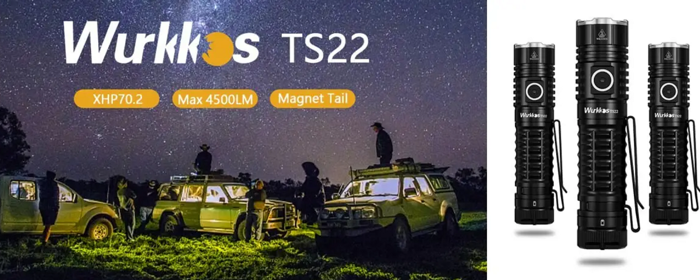 Фонарь Wurkkos TS22