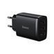 Зарядний пристрій Baseus Compact Charger 3U 17W EU Black CCXJ020101 фото 4