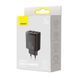 Зарядний пристрій Baseus Compact Quick Charger 2U+C 30W EU Black CCXJ-E01 фото 5