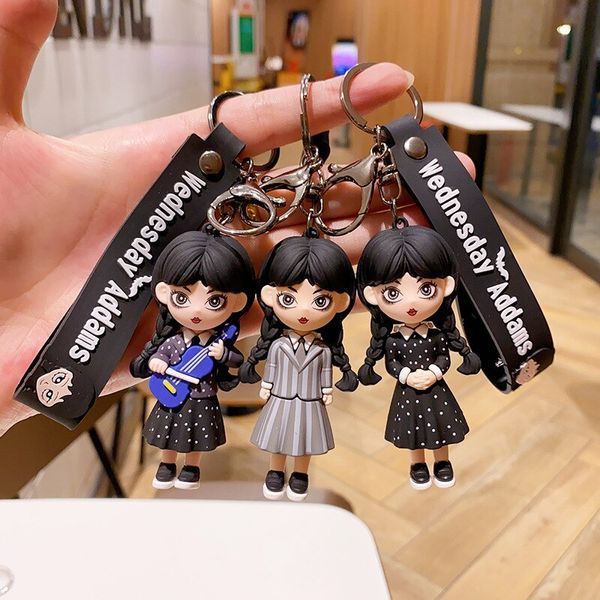 Брелок игрушка Wednesday addams (Уэнздей Аддамс) Игрушка со скрипкой 28091 фото