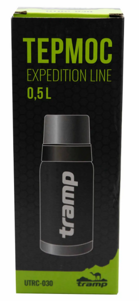 Термос Tramp Expedition Line 0,5 л UTRC-030 Чорний UTRC-030-black фото