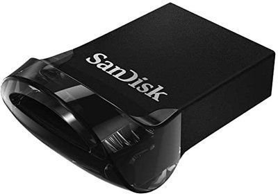 USB флешка Flash SanDisk USB 3.1 Ultra Fit 64Gb (130Mb/s) Black SDCZ430-064G-G46 фото