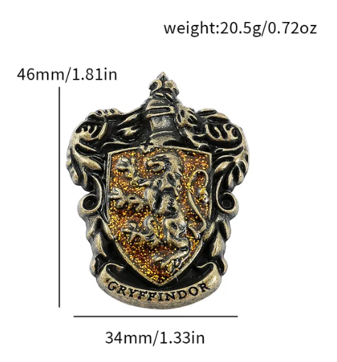 Брошка значок Ґрифіндор Гаррі Поттер (Harrу Potter Gryffindor) 05013 фото