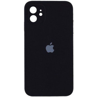 Чохол для телефона Silicone Full Case AA Camera Protect for Apple iPhone 12 Black FullAAi12-14 фото