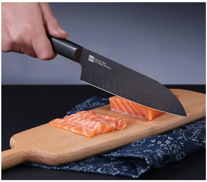 Набор ножей из 2 предметов Xiaomi HuoHou Heat Knife Set Black 2 pcs HU0015 фото