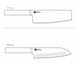 Набор ножей из 2 предметов Xiaomi HuoHou Heat Knife Set Black 2 pcs HU0015 фото 2