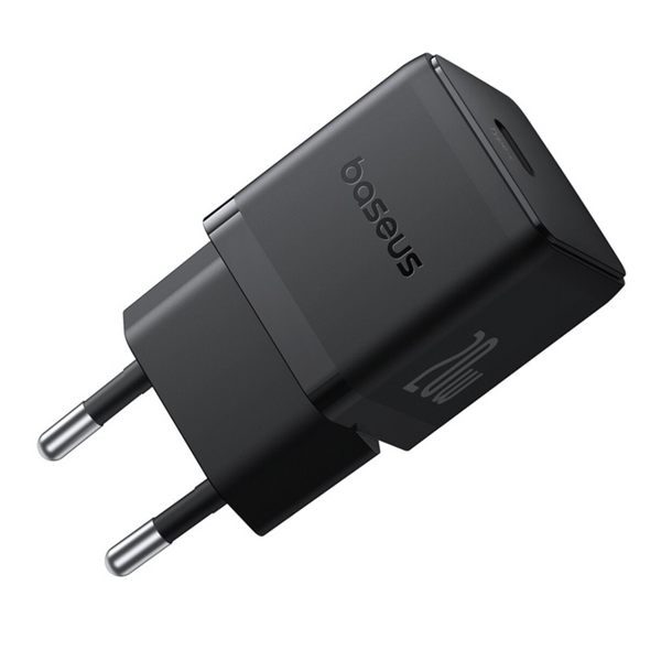 Зарядний пристрій Baseus Palm Fast Charger 1C 20W EU Cluster Black P10111602113-00 фото